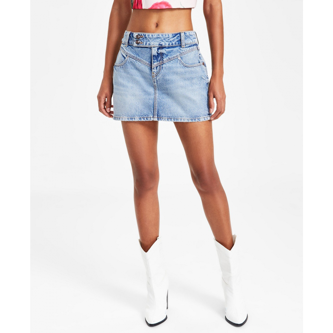 Women's 'Nani Denim' Mini Skirt