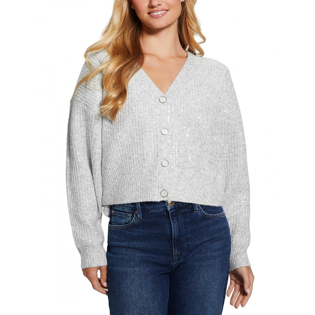 Women's 'Riley Sequined Cardigan' Cardigan