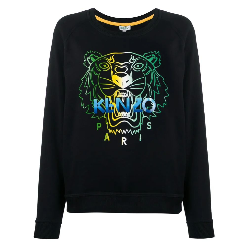 Women's 'Tiger Head-Print' Sweatshirt