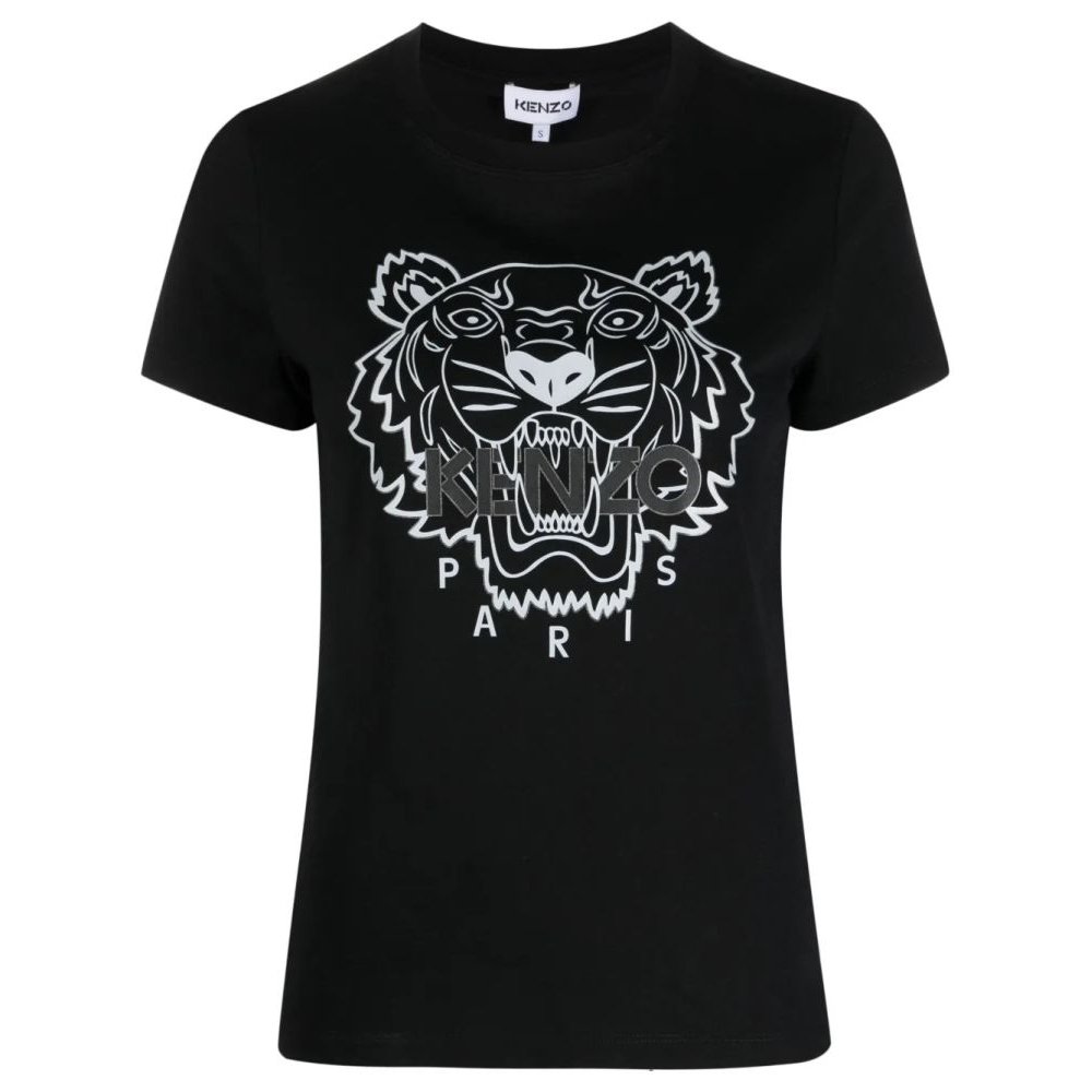 T-shirt 'Tiger Head-Print' pour Femmes