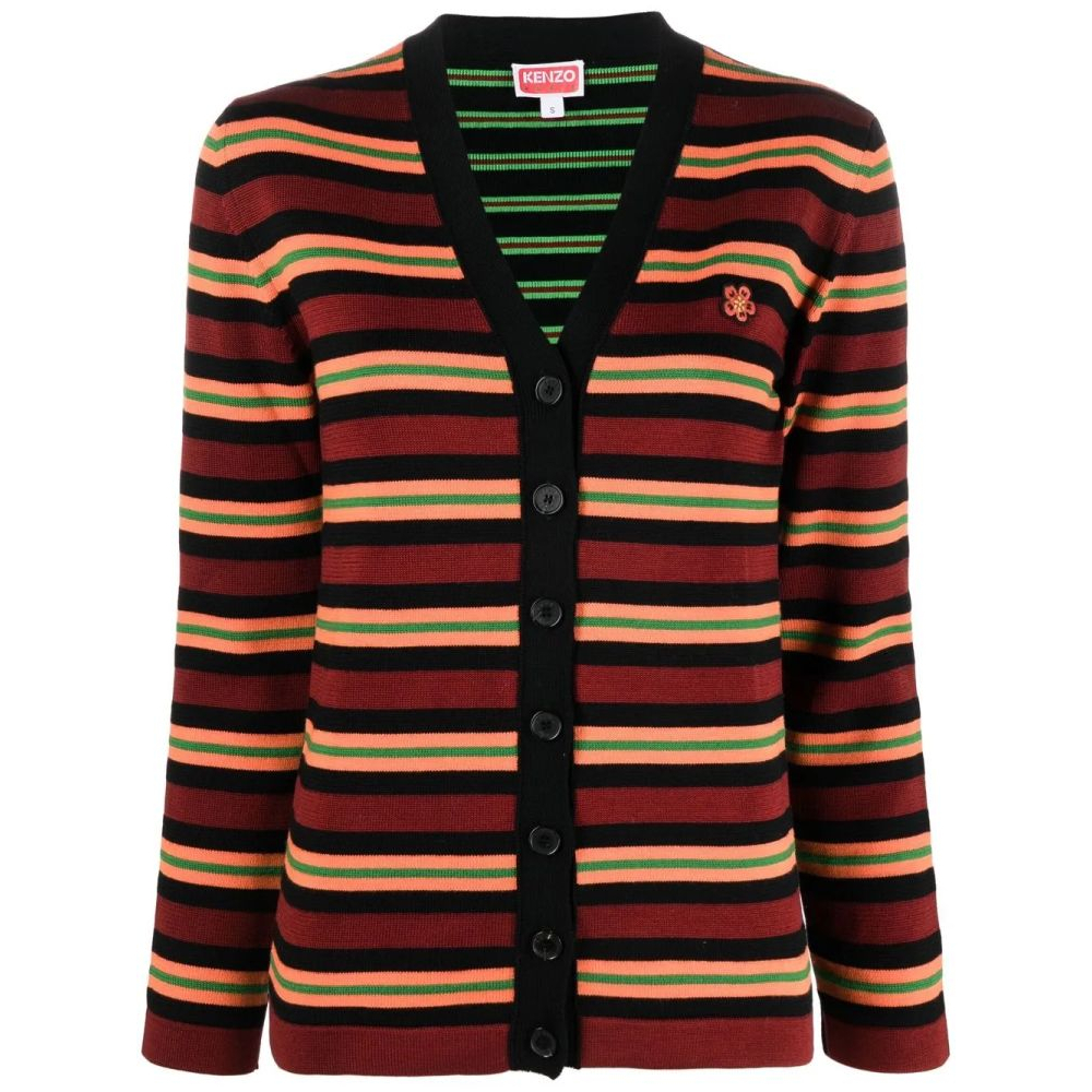 Cardigan 'Boke Flower Striped' pour Femmes