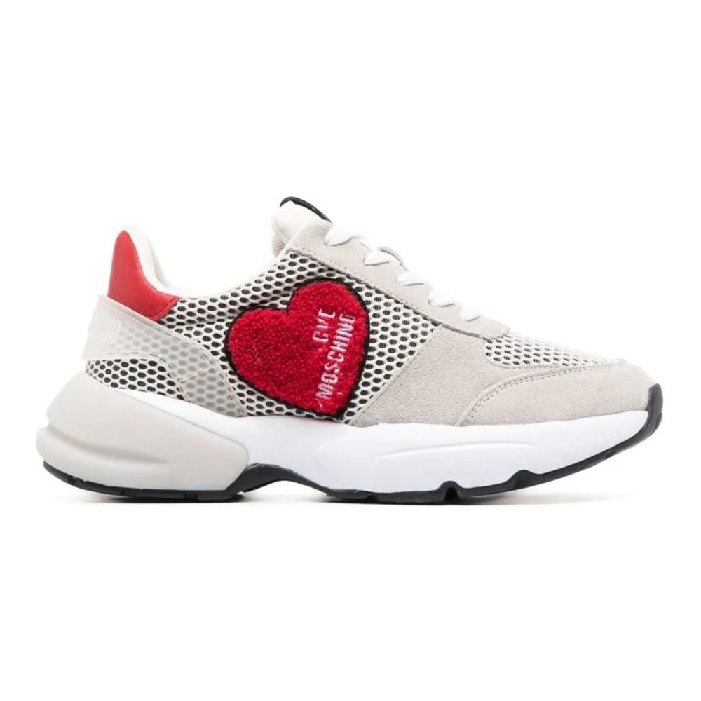 Sneakers 'Sporty Running Heart-Patch' pour Femmes
