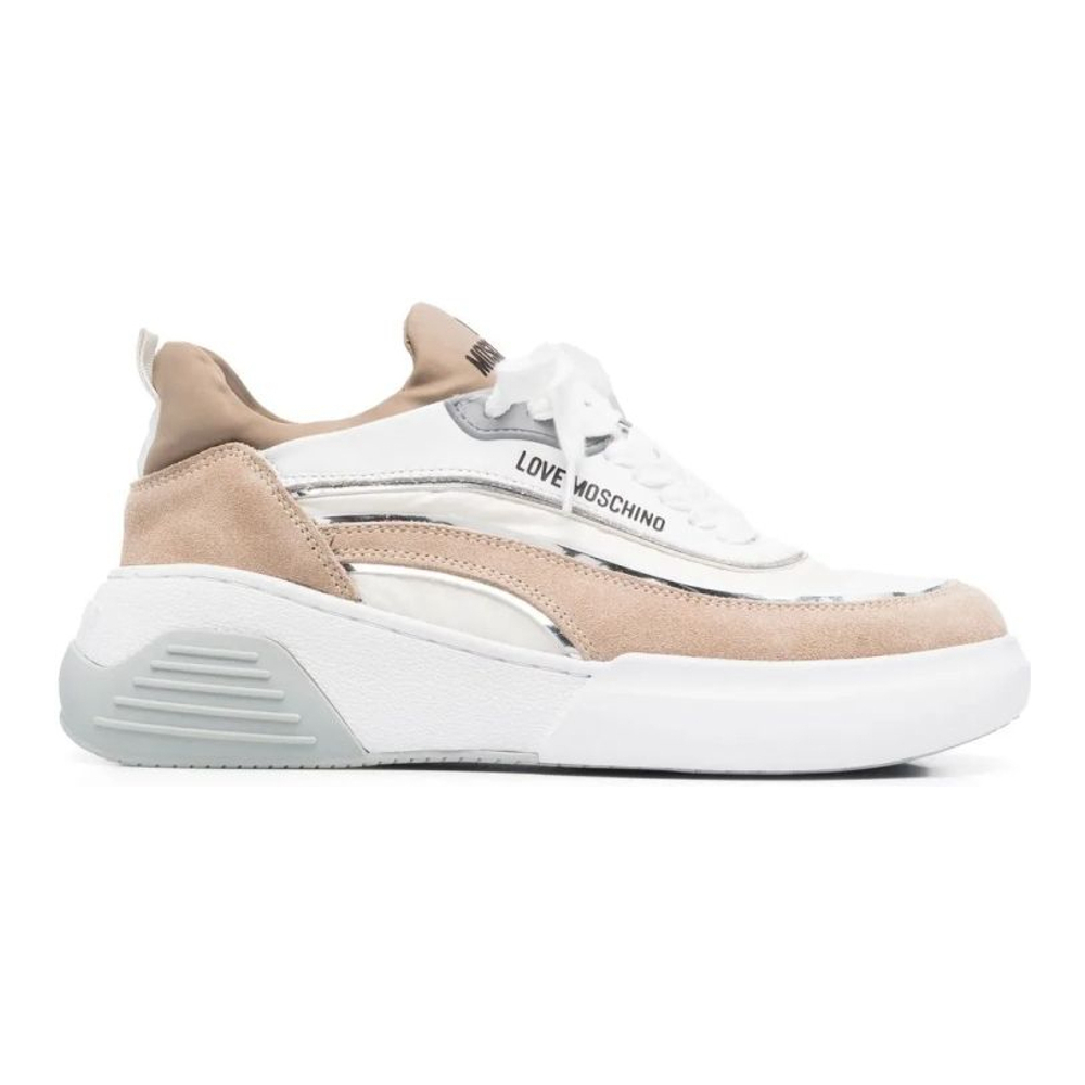 Women's 'Contrast-Panel Low-Top' Sneakers