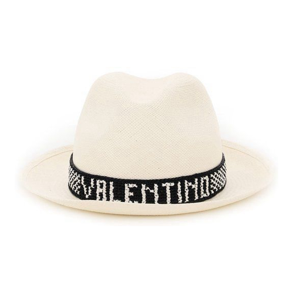 Women's 'X Borsalino Logo Embellished' Fedora Hat