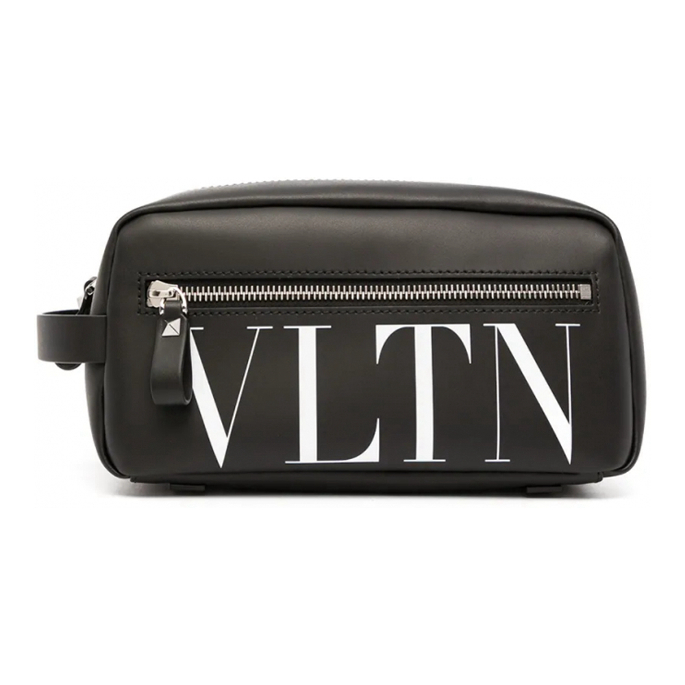 Men's 'VLTN-Print' Toiletry Bag