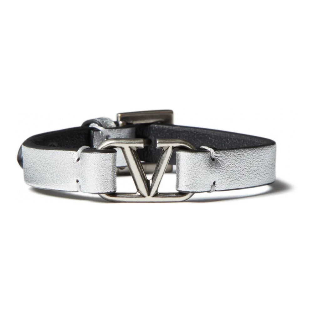 Men's 'Vlogo Buckle' Bracelet