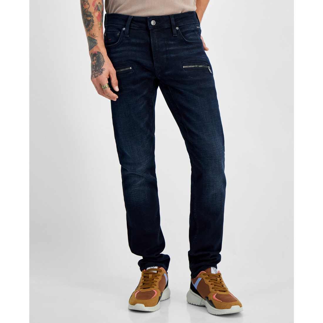 Jeans 'Finnley Slim-Fit Dark Wash' pour Hommes