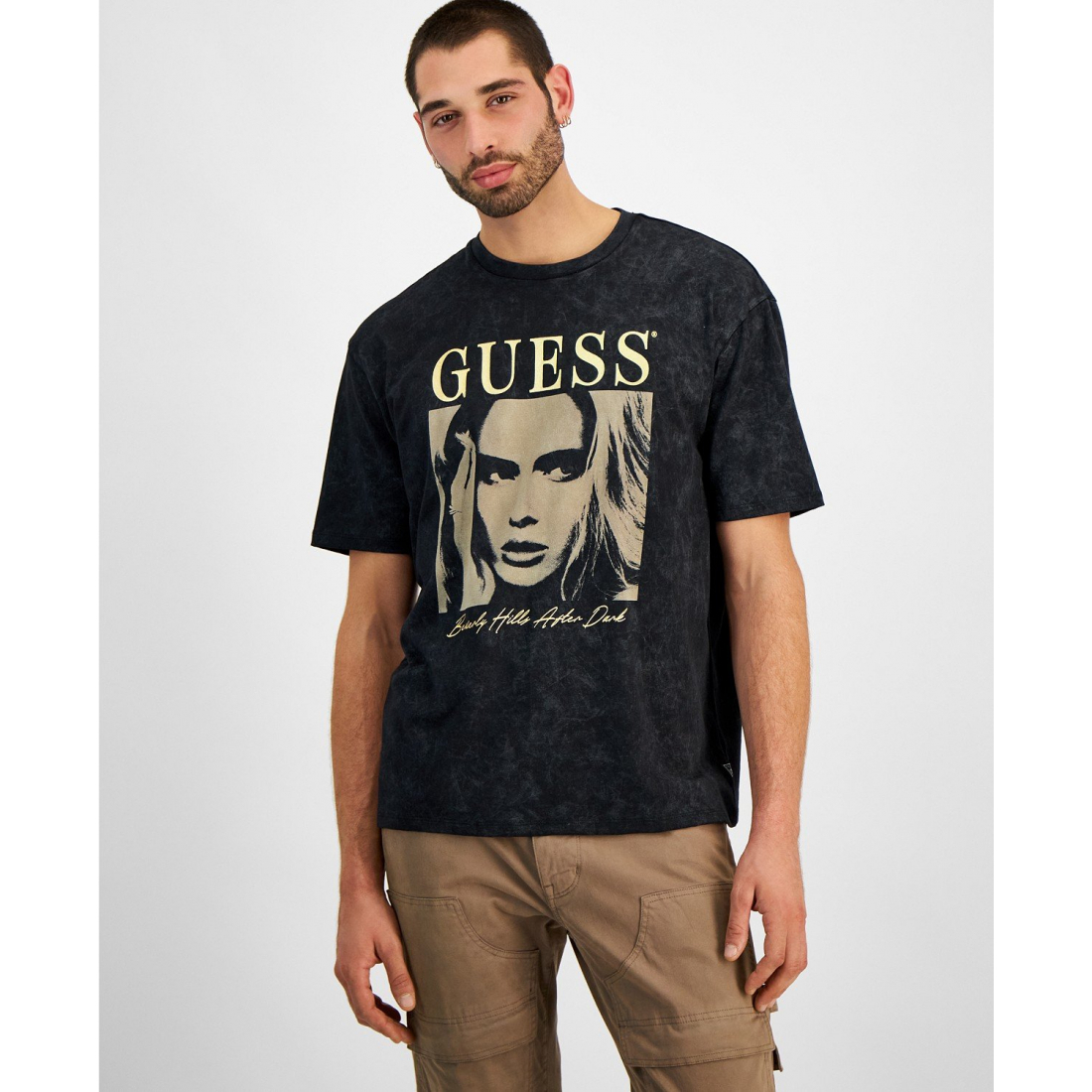 Men's 'Beverly Hills After Dark Relaxed-Fit Logo Graphic' T-Shirt