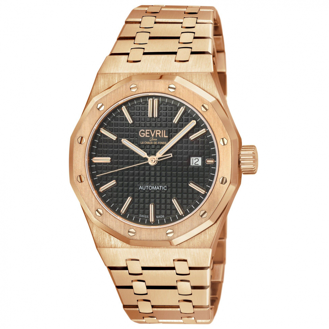 Montre 'Gotham' Automatique Suisse pour Hommes