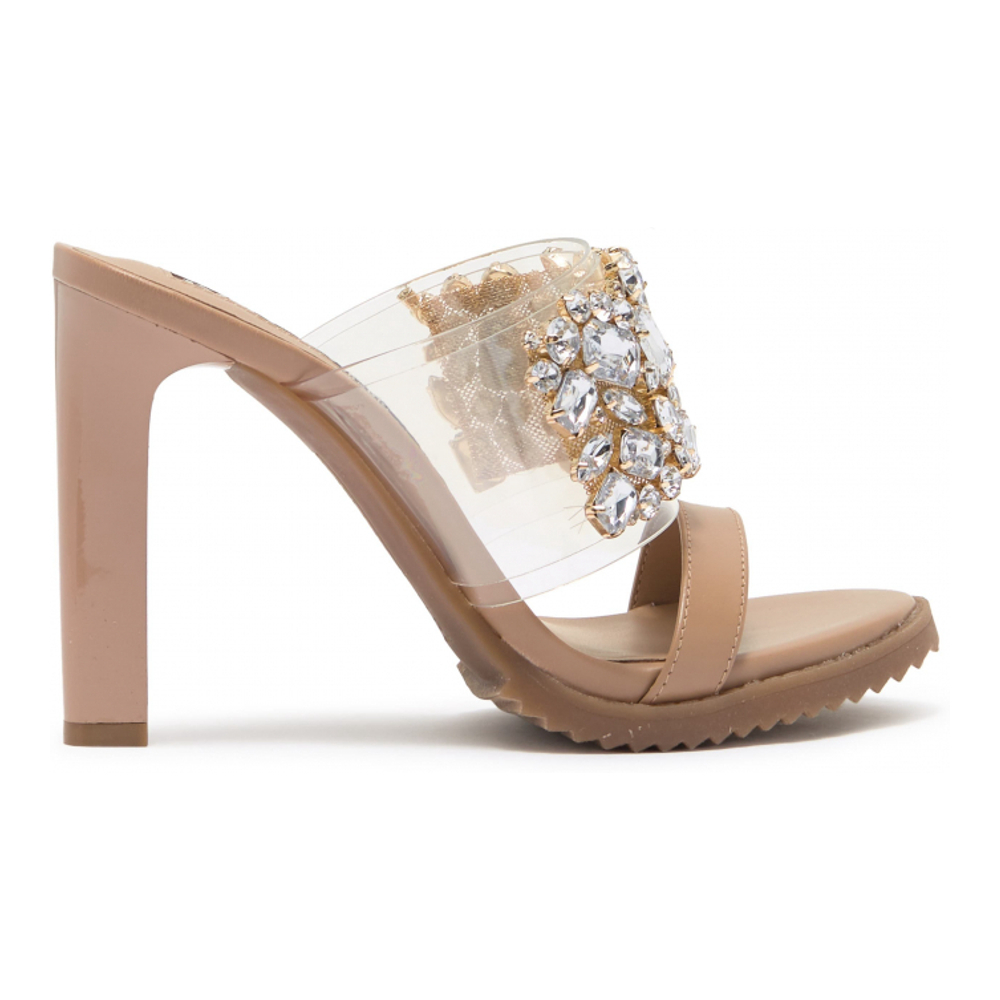 Sandales à lanières 'Bedika Crystal Embellished Clear' pour Femmes