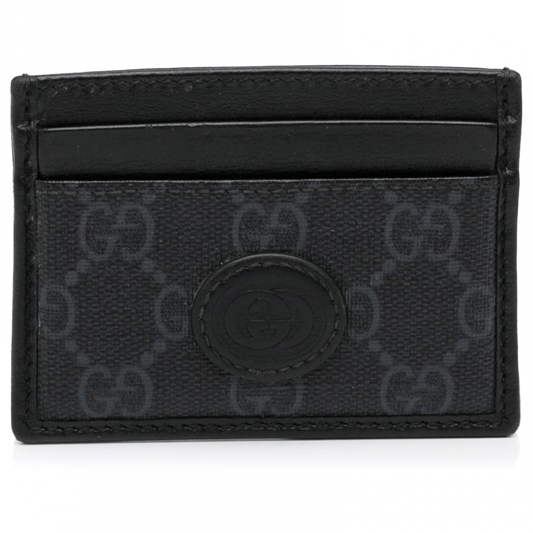 Men's 'Monogram Money Clip' Card Holder