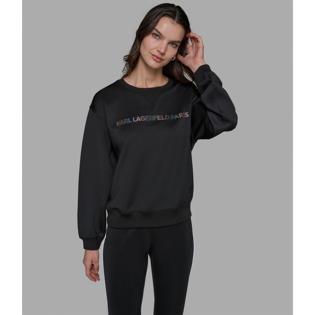 Women's 'Irridescent Logo Scuba' Sweatshirt