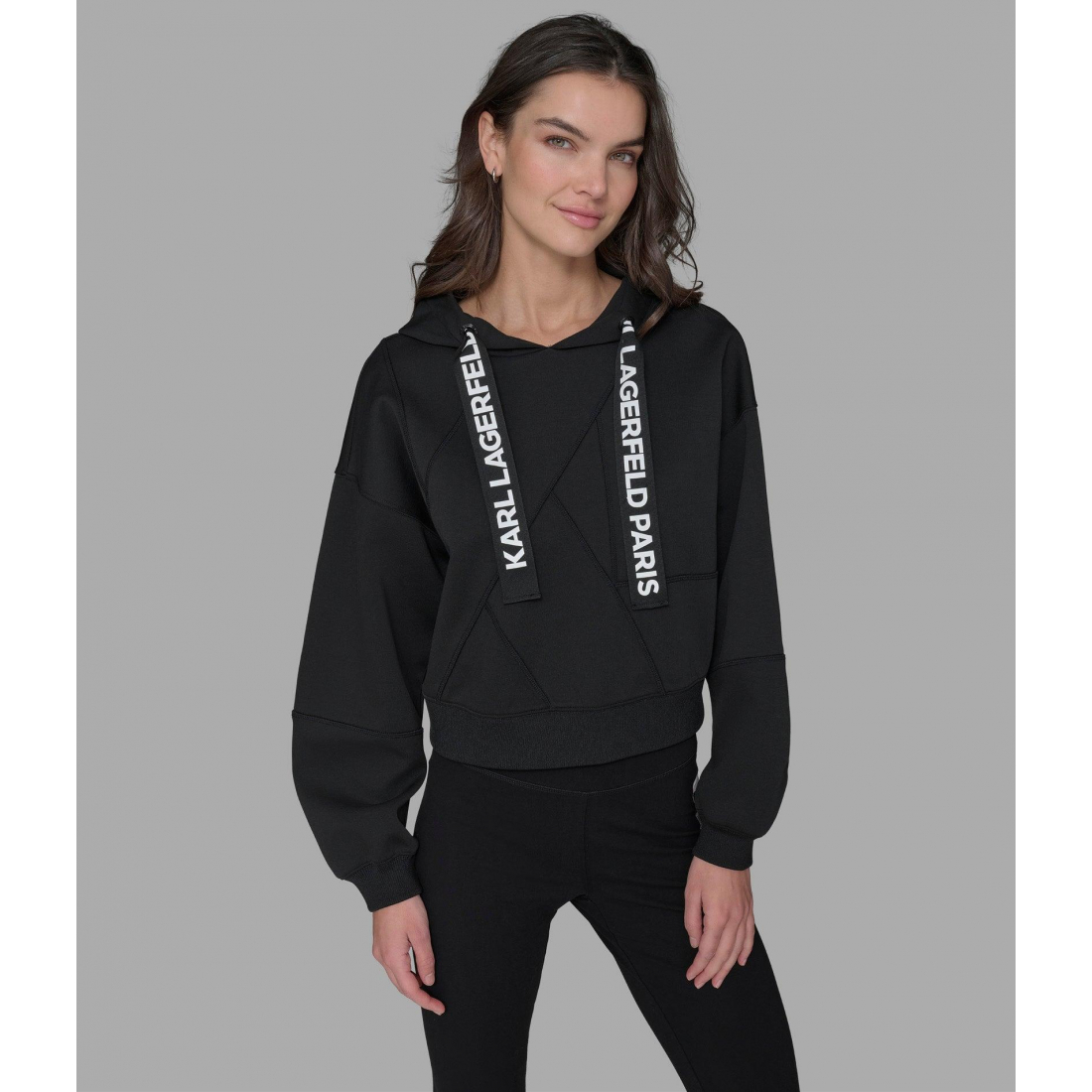 Women's 'Scuba Hoodie With Logo Pull'