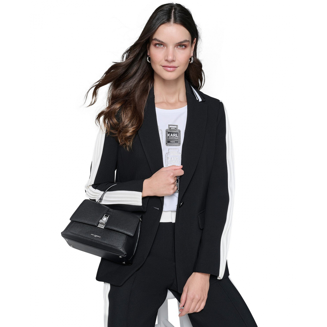 Veste 'Contrast Pleat' pour Femmes