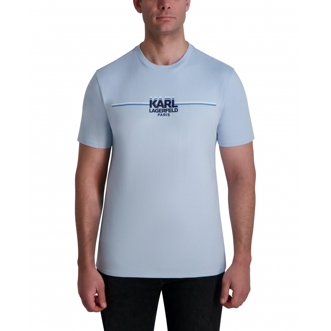 T-shirt 'Layered Logo Tee' pour Hommes