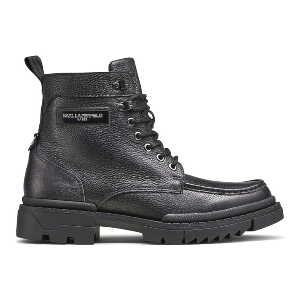 Bottines 'Pebble Grained Apron Toe Work' pour Hommes