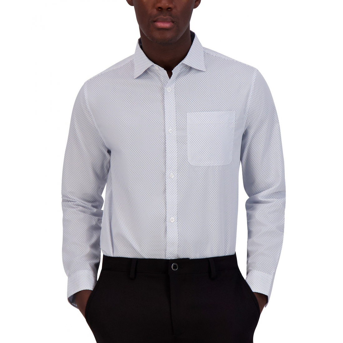 Chemise 'Slim-Fit Jacquard' pour Hommes