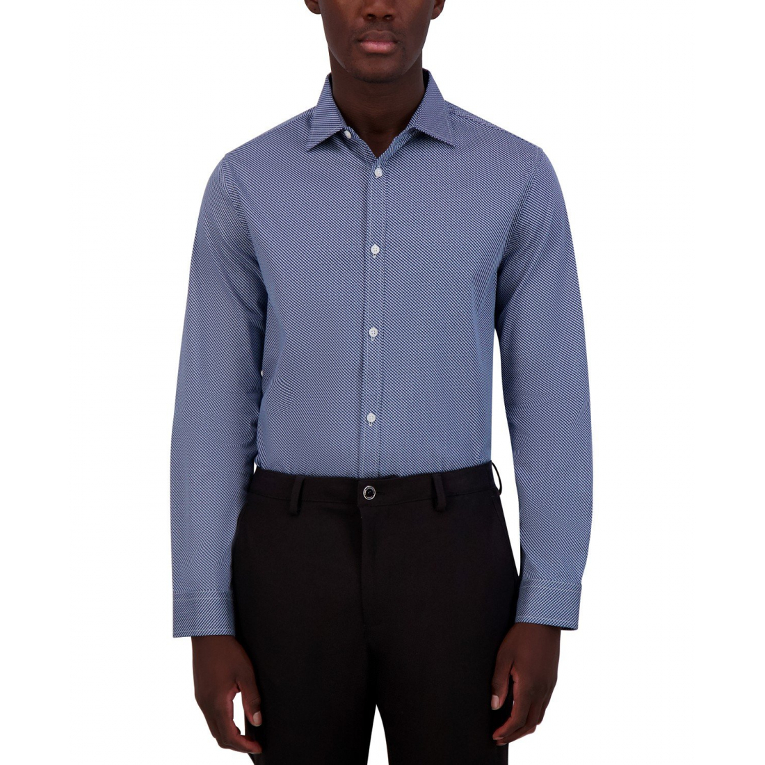 Chemise 'Slim-Fit Geo-Print' pour Hommes