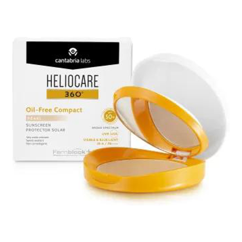 '360° Oil-Free Compact Color SPF50' Tinted Sunscreen - Pearl 10 g
