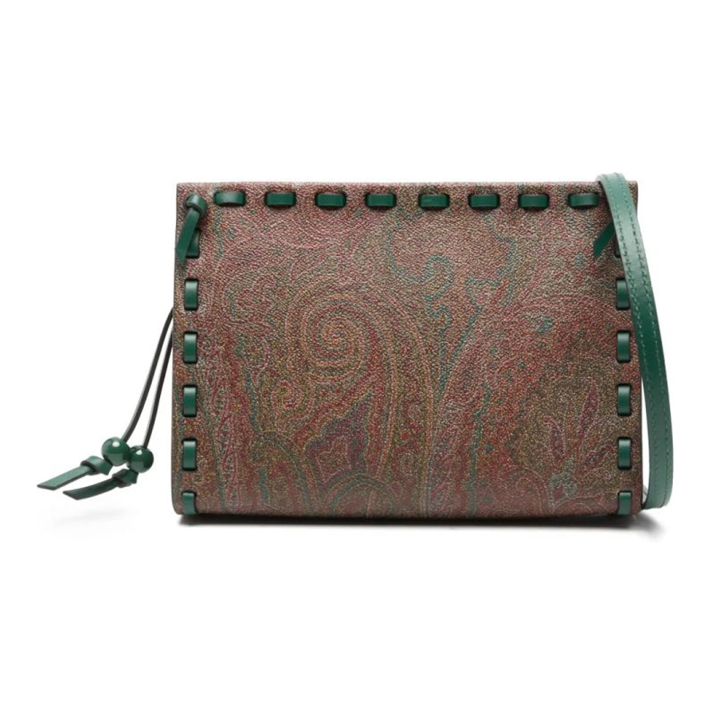 'Paisley-Print' Abendtasche für Damen