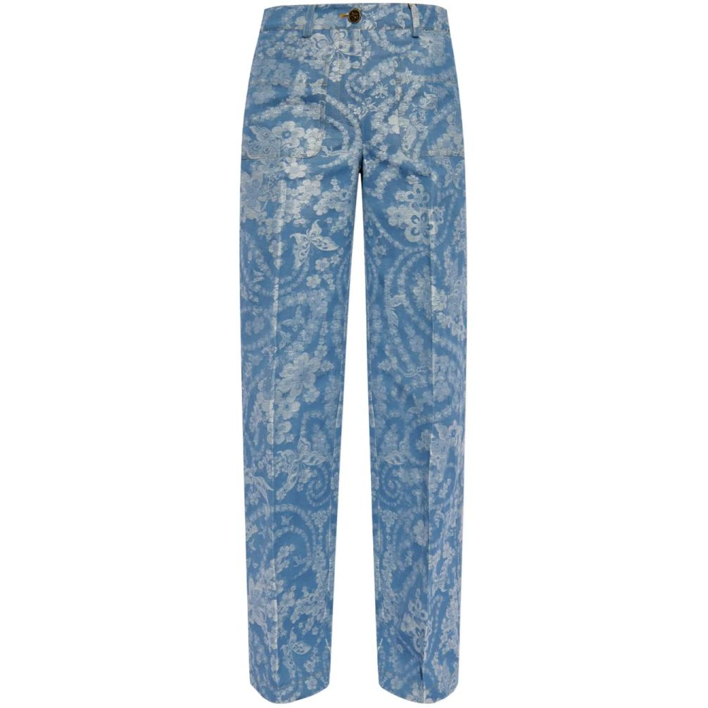 Jeans 'Floral-Print' pour Femmes