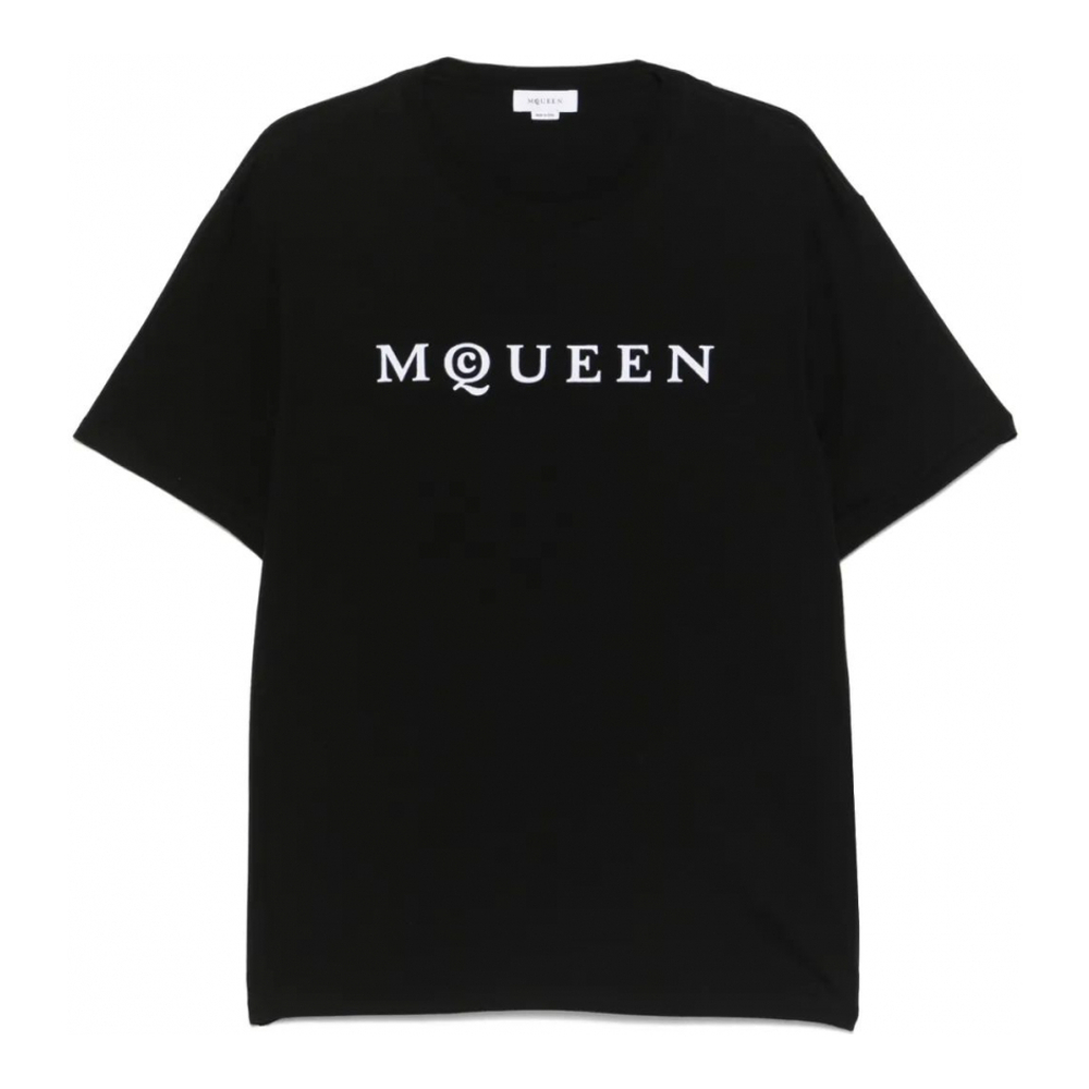 T-shirt 'Flocked-Logo' pour Hommes