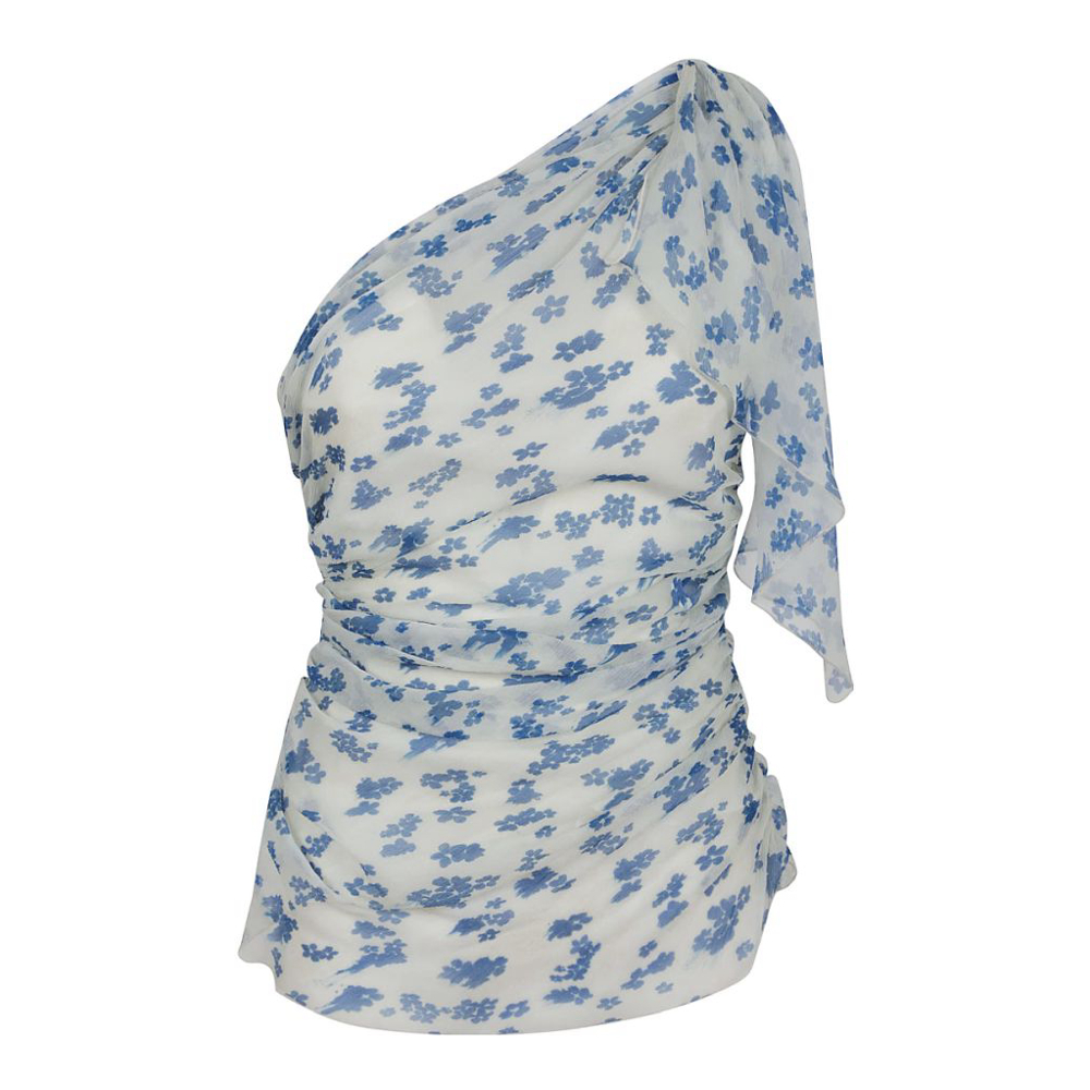 Haut à une épaule 'Draped' pour Femmes