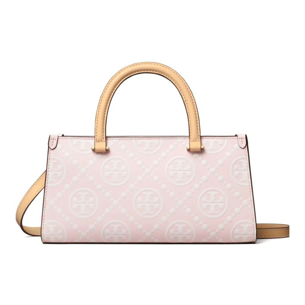 Women's 'T Monogram-Embossed' Tote Bag