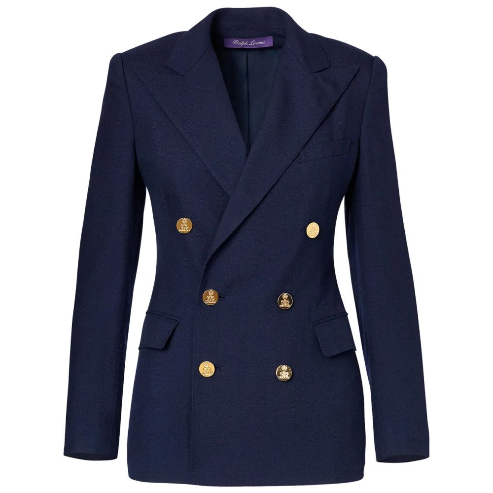 Blazer 'Double-Breasted Fitted' pour Femmes