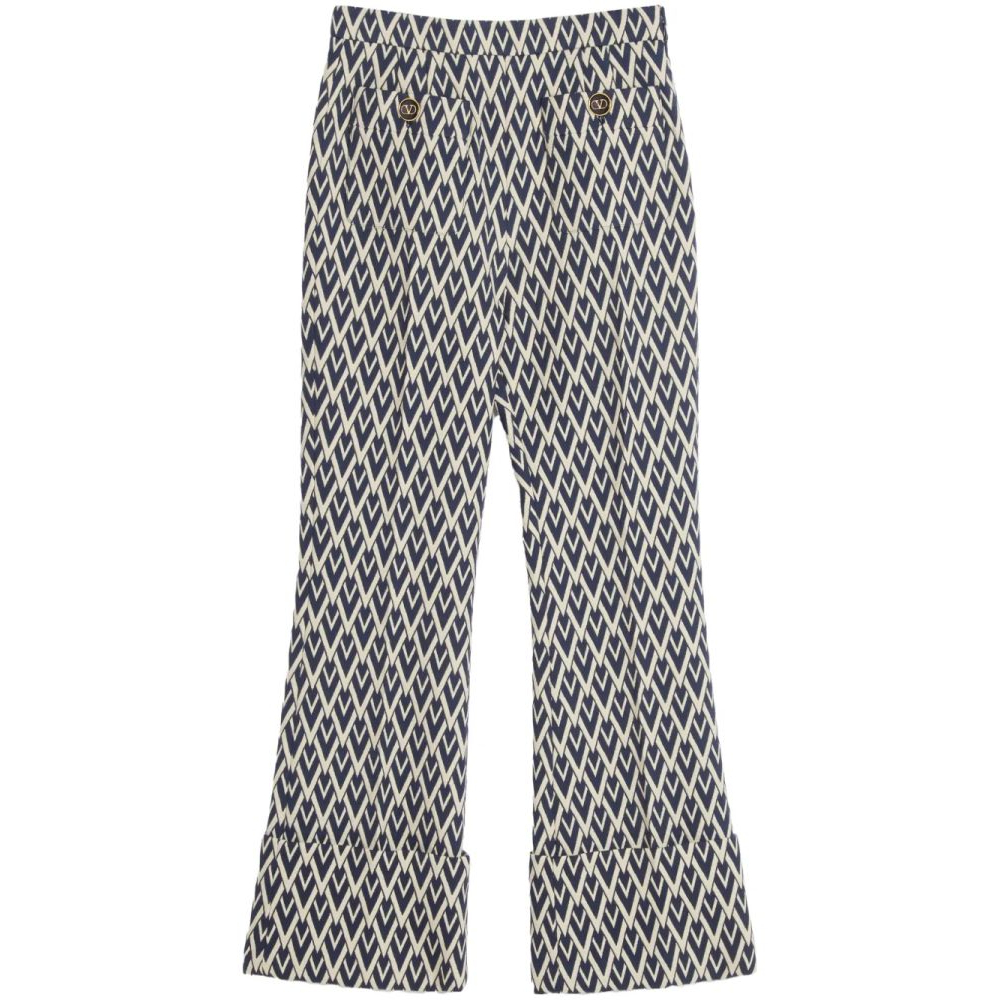 Women's 'Toute La V Jacquard' Trousers