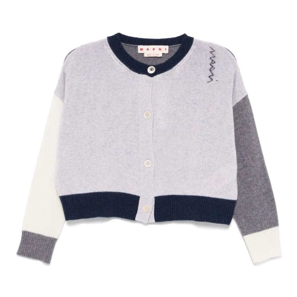 Women's 'Colour-Block' Cardigan