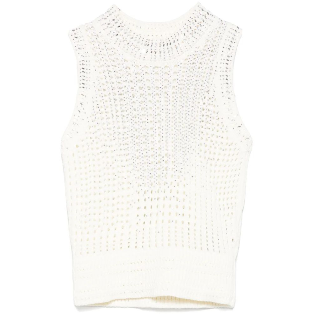 Débardeur 'Crystal-Embellished' pour Femmes