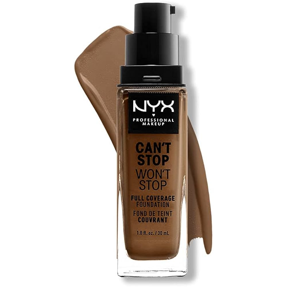 Fond de teint 'Can't Stop Won't Stop Full Coverage' - 18 Deep Sable 30 ml