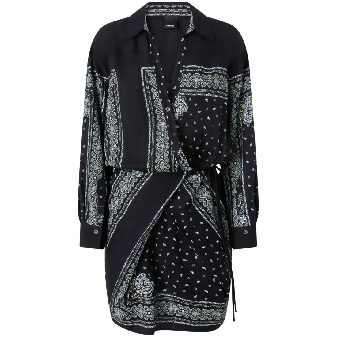 Robe mini 'Bandana-Print' pour Femmes