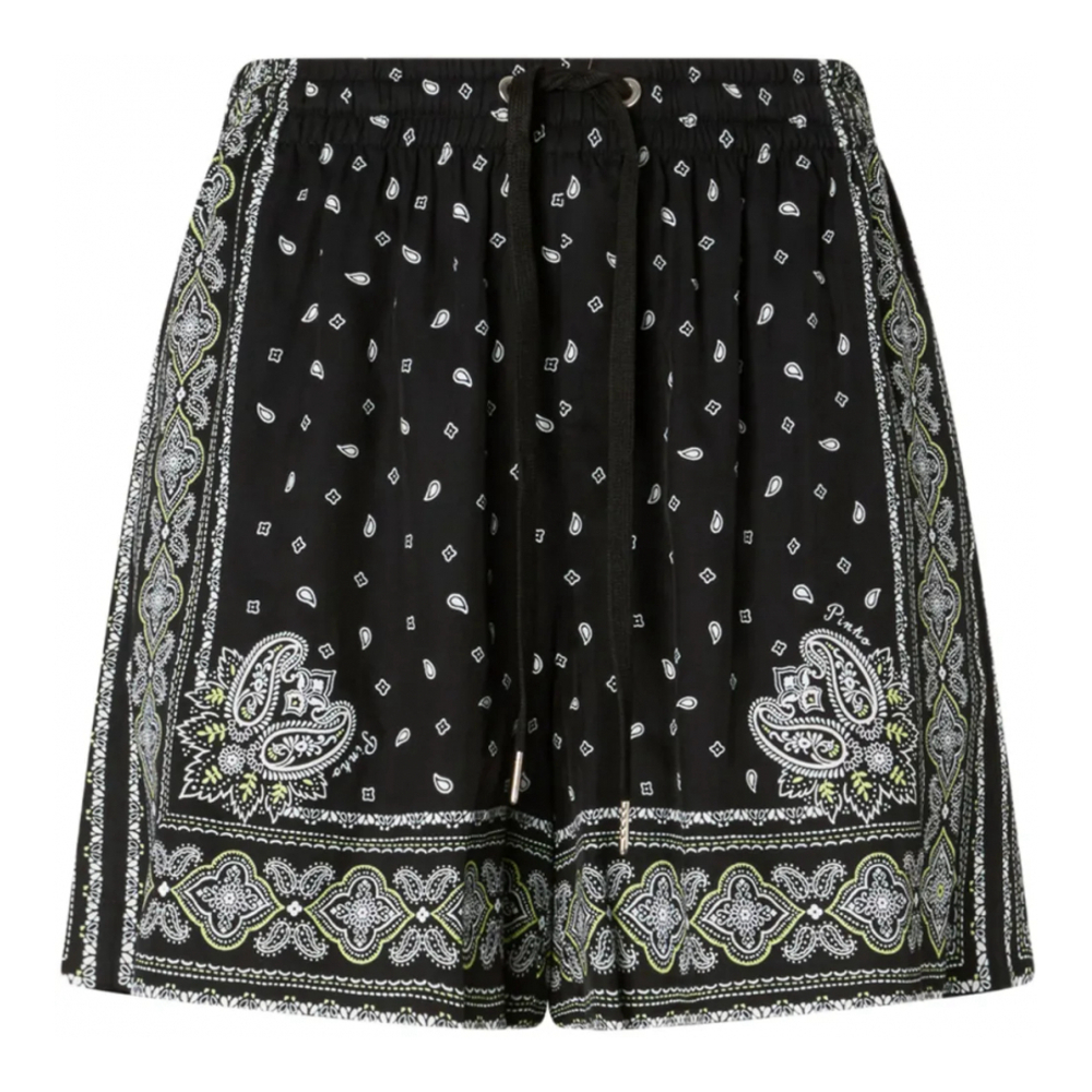 Women's 'Paisley-Print' Shorts