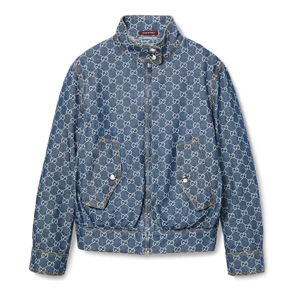 Veste en jeans 'GG Pattern' pour Femmes