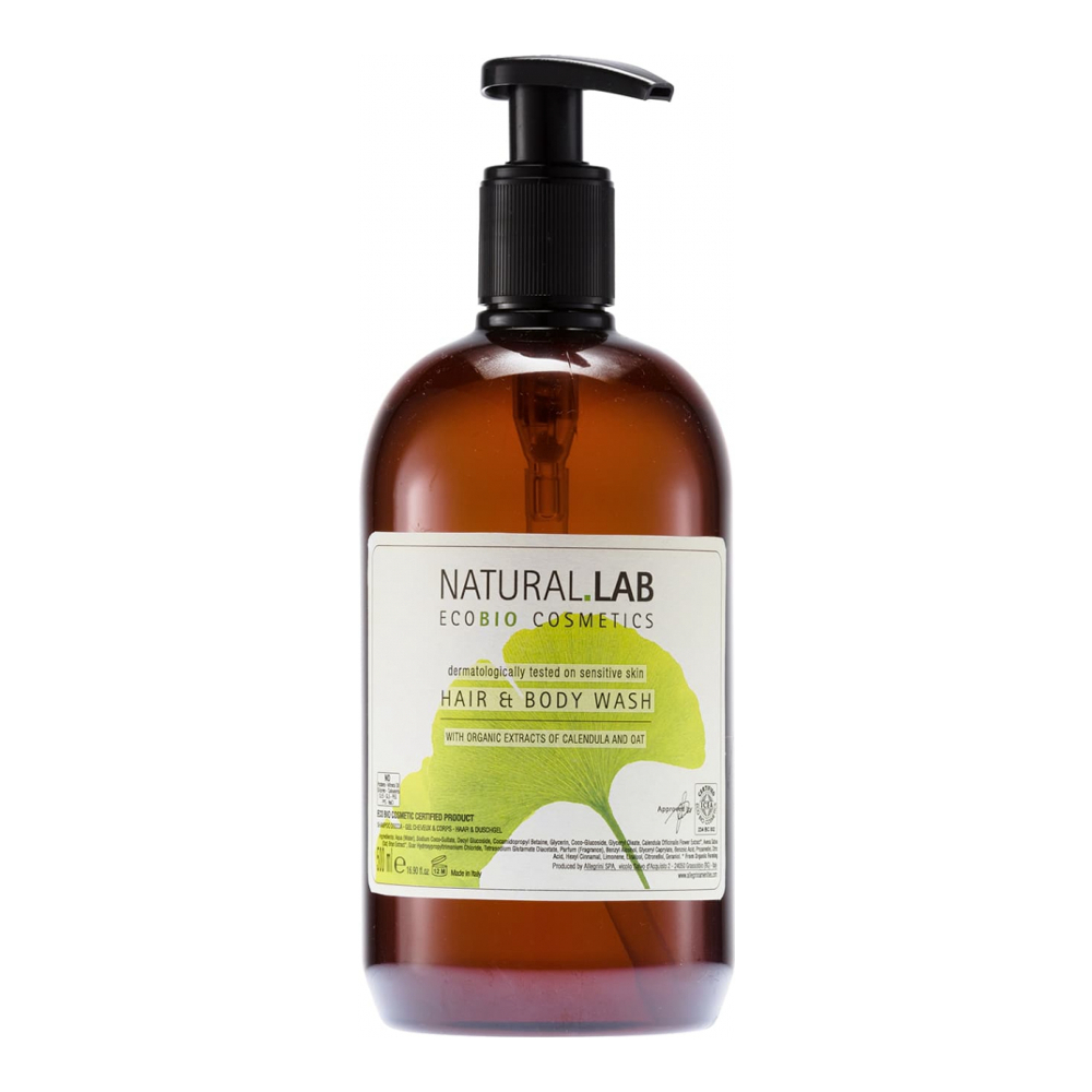 Natural Lab Body & Hair Shampoo 500ml Icea