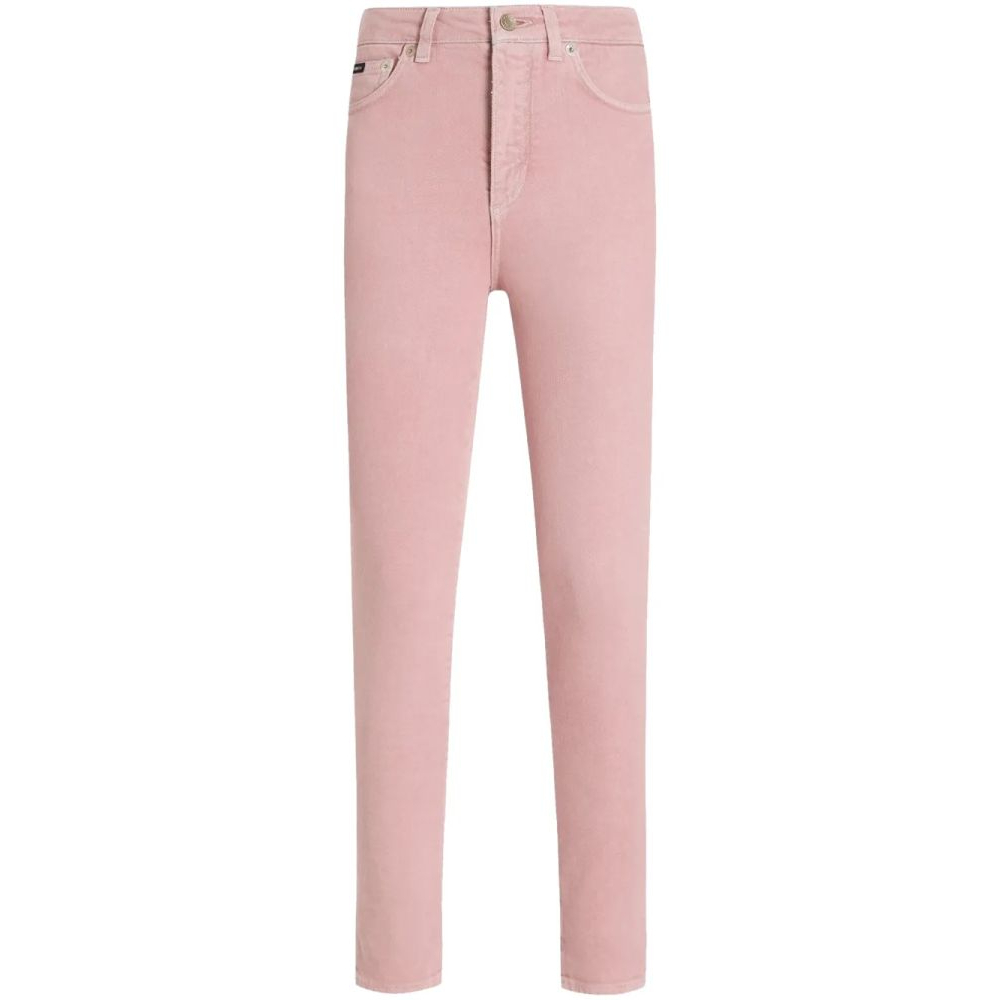 Jeans 'Logo-Plaque' pour Femmes