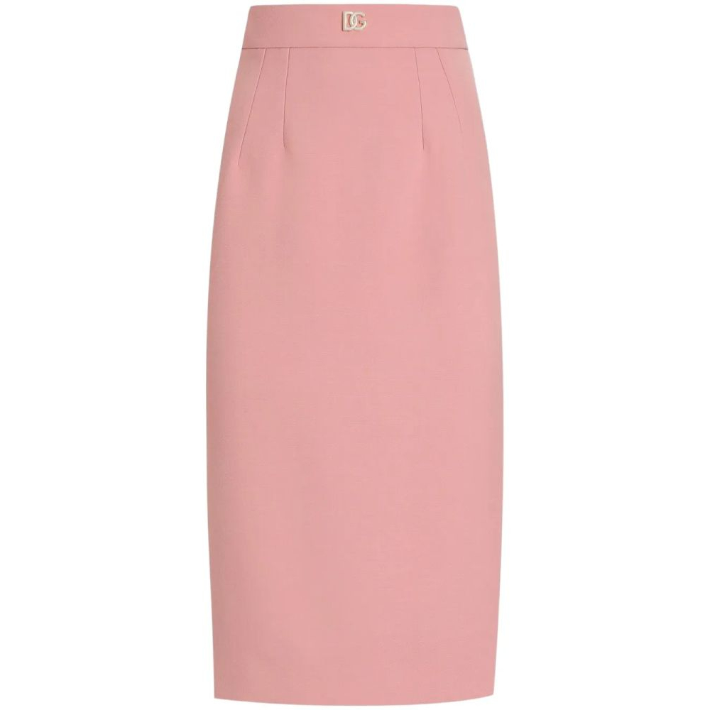 'Tweed' Midi Rock für Damen