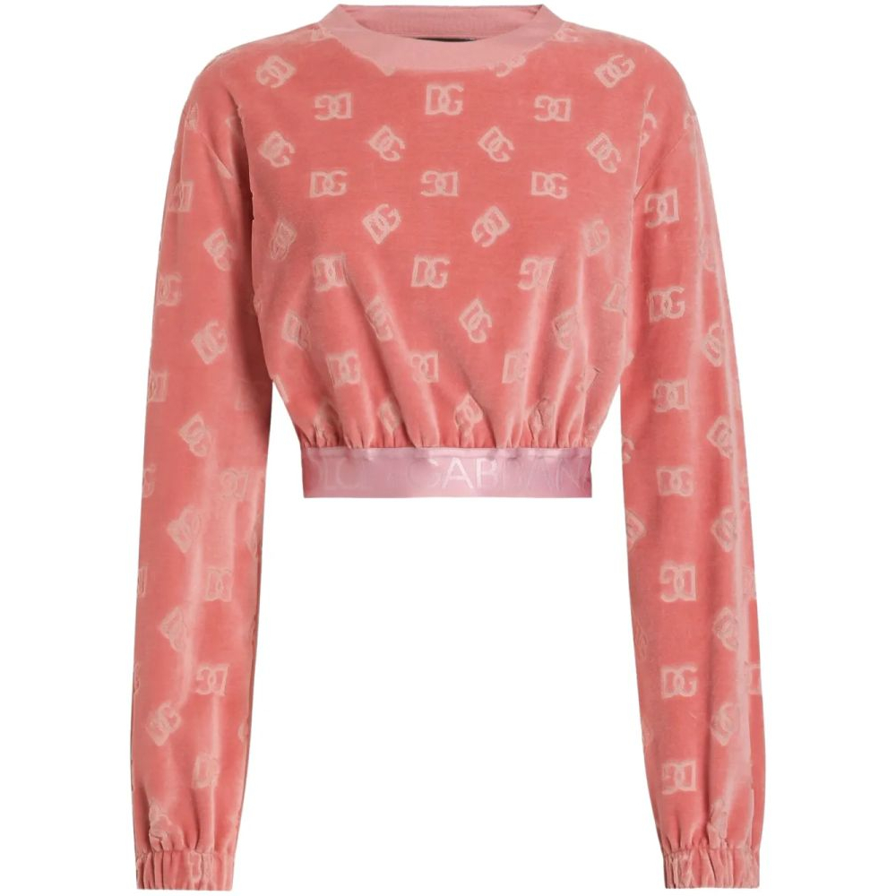 Sweatshirt 'Monogram-Jacquard' pour Femmes