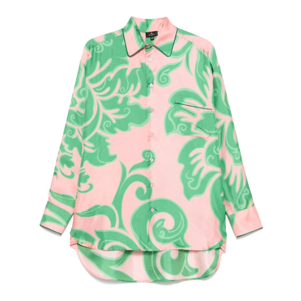 Chemise 'Abstract-Print' pour Femmes