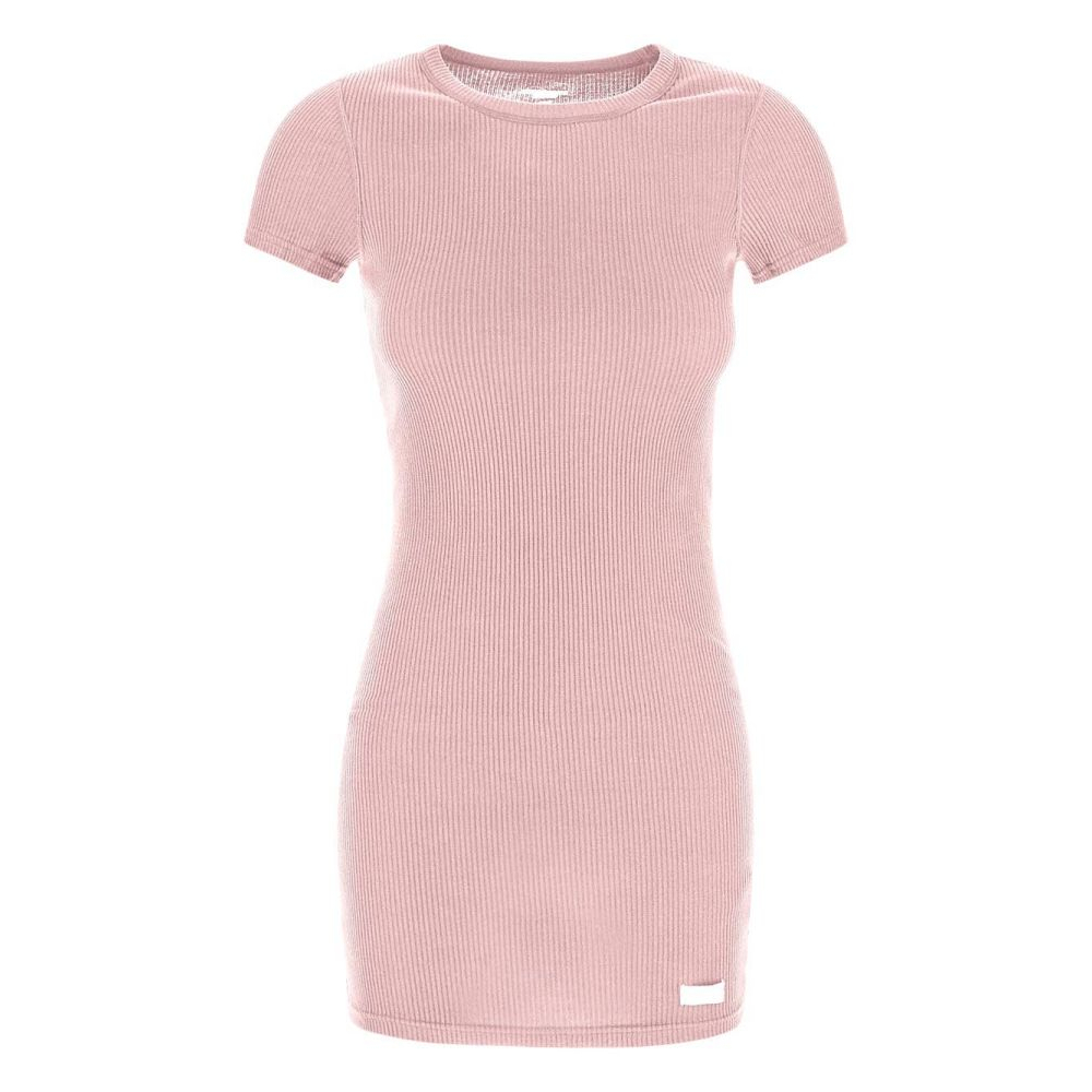 Robe mini 'Printed Micro Ribbed' pour Femmes