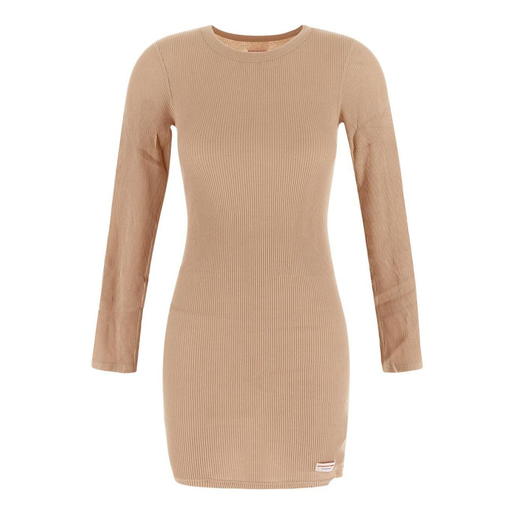 Robe mini 'Printed Micro Ribbed' pour Femmes