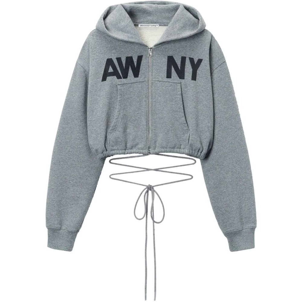 Veste de Survêtement 'Graphic-Print Deconstructed Wrap' pour Femmes