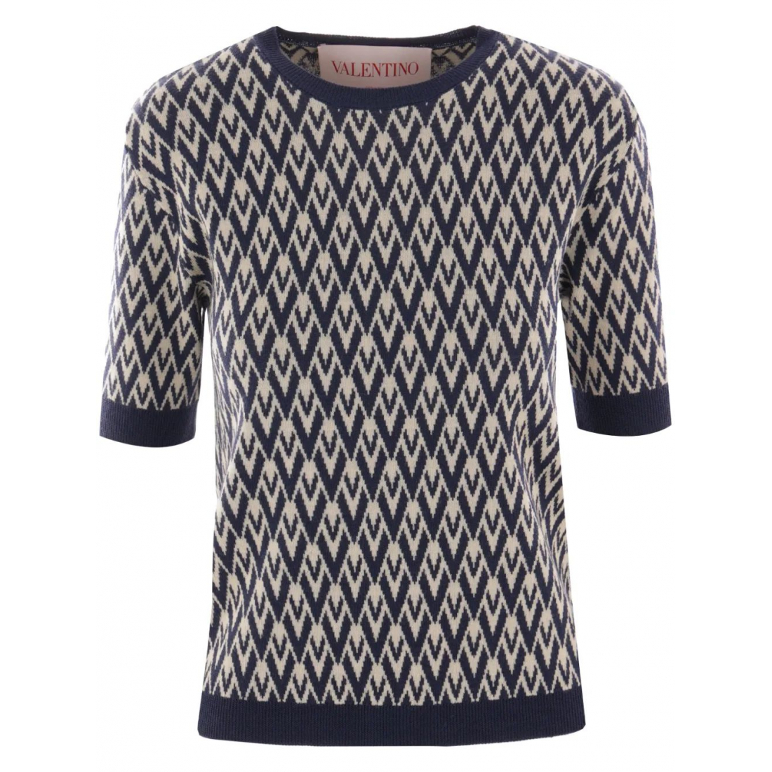 Women's 'Toute La V Jacquard' Sweater