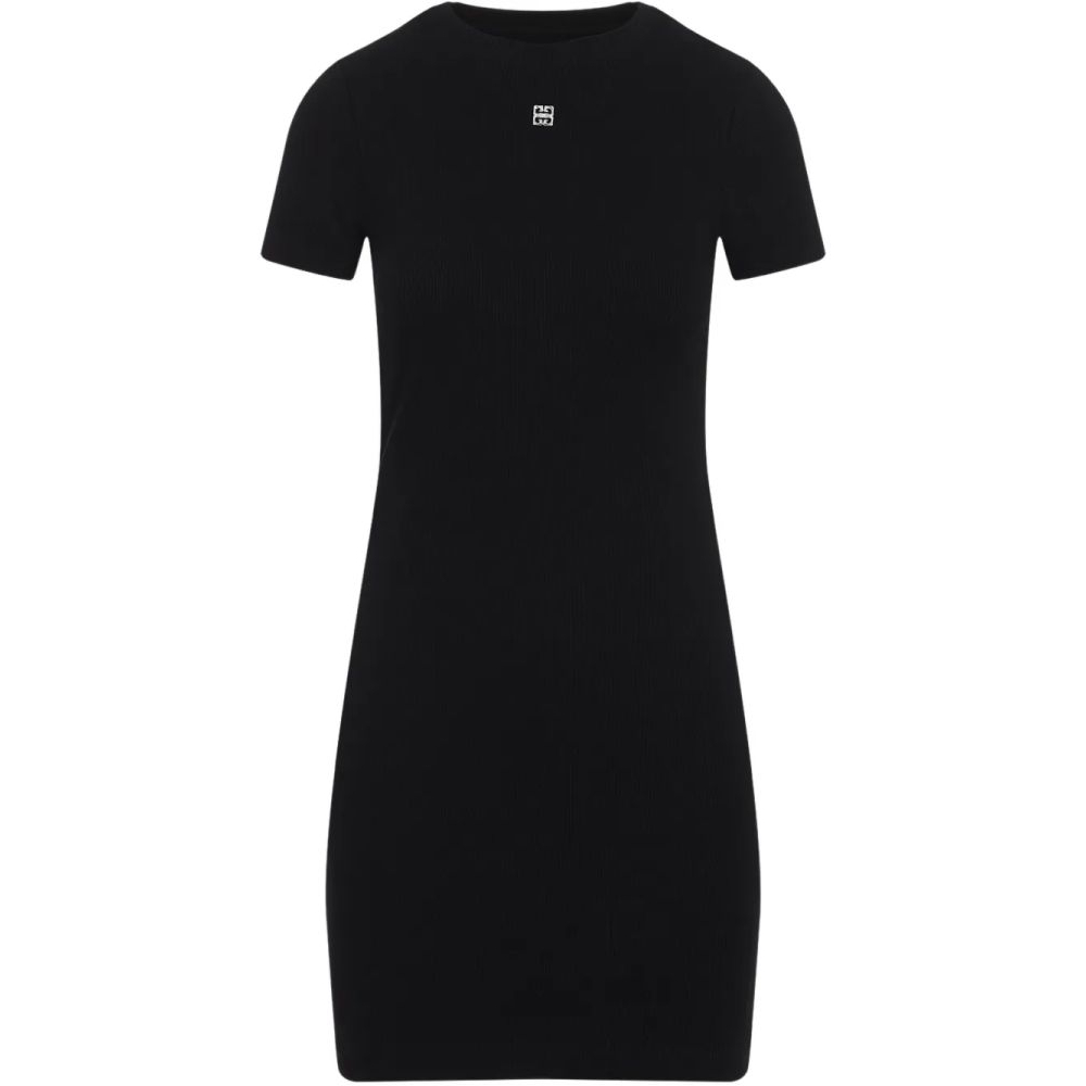 Robe à manches courtes 'Logo-Appliqué' pour Femmes