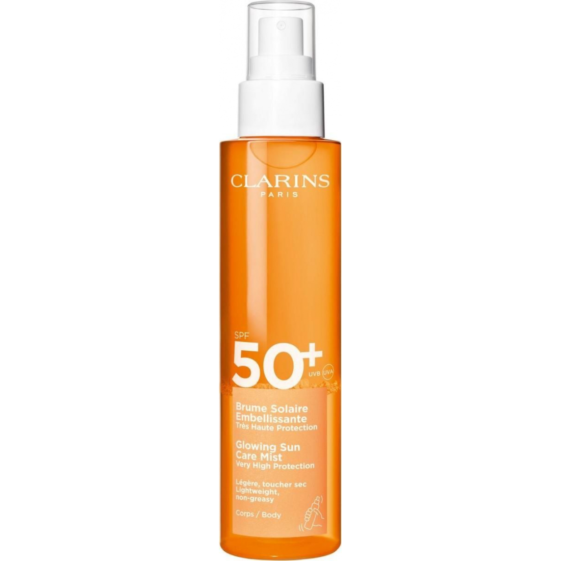 Spray de protection solaire 'Solar Embellissante Très Haute Protection SPF50+' - 150 ml