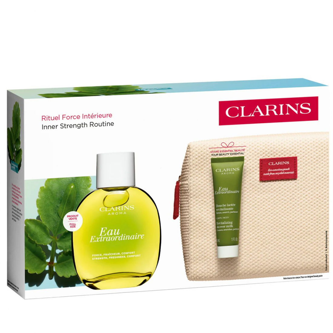 Ensemble de soins du corps 'Rituel Force Intérieur' - 2 Pièces