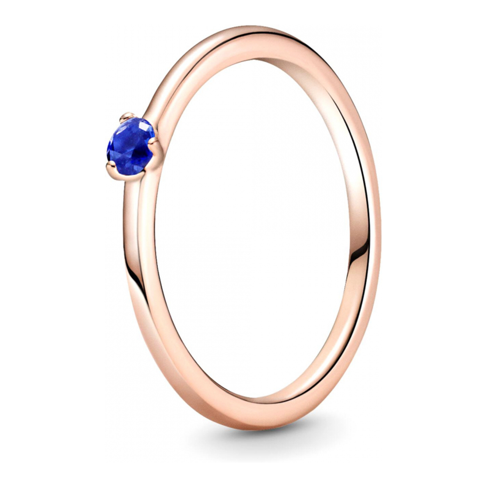 Bague 'Stellar Blue Solitaire' pour Femmes