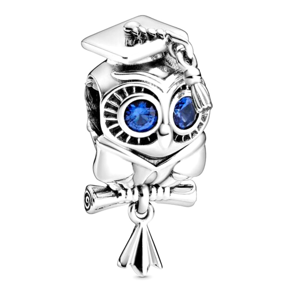 'Graduation Owl' Charm für Damen